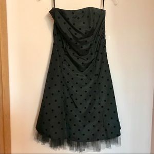 Jessica McClintock strapless dress